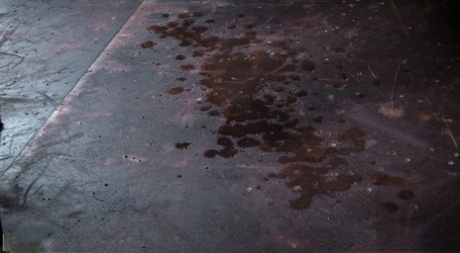 Полностью обнаженная девушка Нора Райли терпит БДСМ-игры с развратной парой средних лет картинка 14